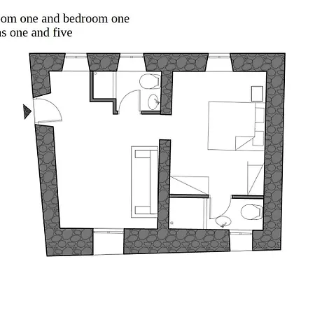 Villa Lithos Courtyard Kothonikion